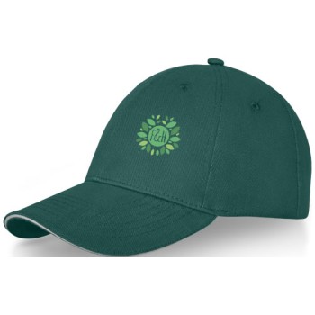 Cappellino Darton a 6 pannelli con visiera a sandwich