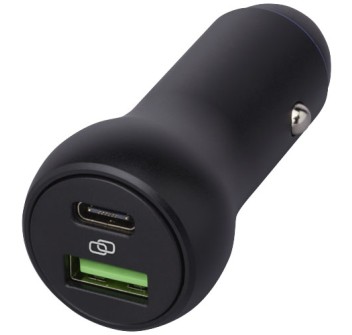 Caricabatterie doppio per auto da 55 W (USB-C/USB-A) Pilot