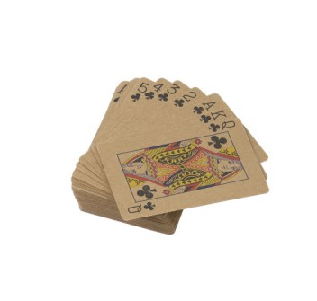 Carte da gioco in carta riciclata