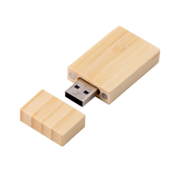 Chiavetta USB 32 GB, in bamboo