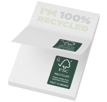 Foglietti adesivi in carta riciclata 50 x 75 mm Sticky-Mate® 