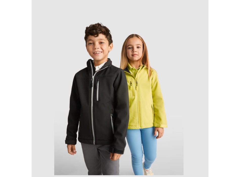 Giacca softshell da bambino Antartida