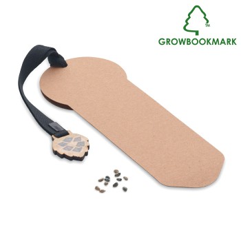 GROWBOOKMARK™ - Segnalibro in legno di pino