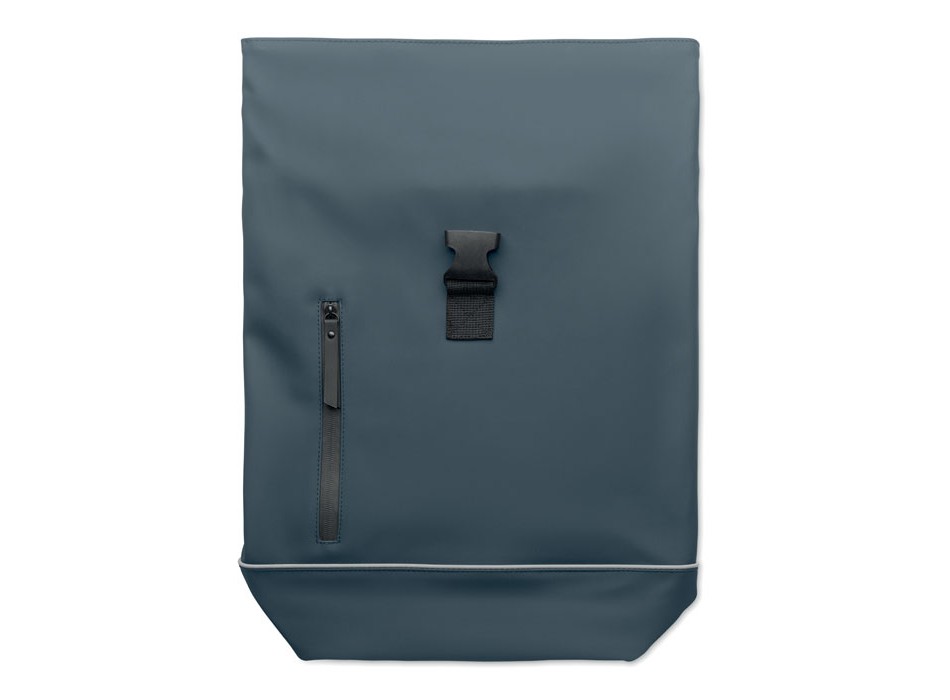 LAPTOSA - Zaino in PU rolltop per laptop