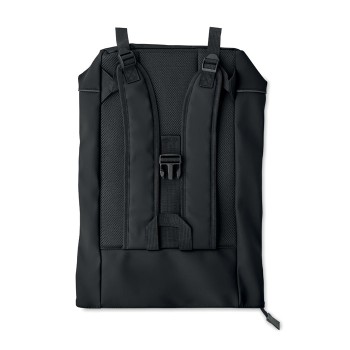 LAPTOSA - Zaino in PU rolltop per laptop