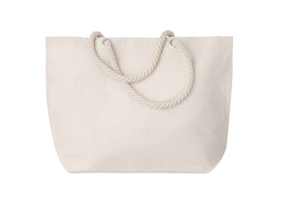 Borsa Da Spiaggia Grande Flaskamite In Tela Blu Con Marsupio Abbinato - Fresko Beach
