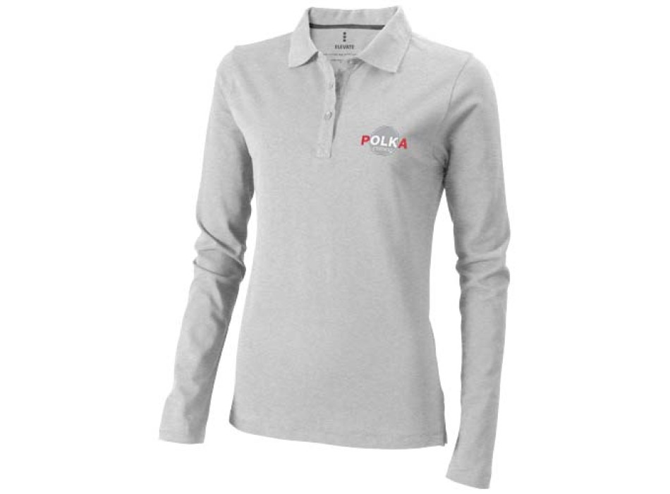 Polo Oakville a manica lunga da donna