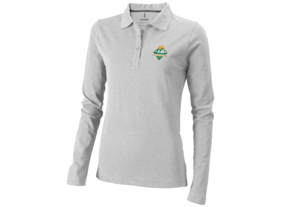 Polo Oakville a manica lunga da donna