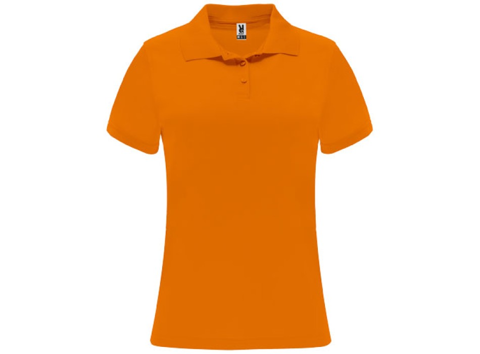 Polo sportiva a maniche corte da donna Monzha