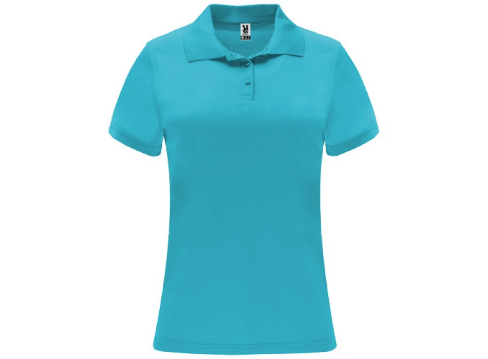 Polo sportiva a maniche corte da donna Monzha