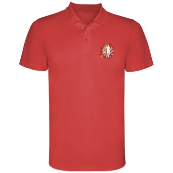 Polo sportiva a maniche corte da uomo Monzha