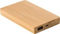 Power Bank in bamboo