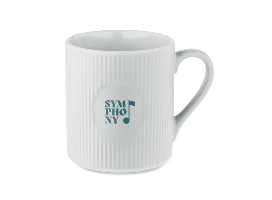 RIBMUG - Tazza in ceramica a coste 340 m