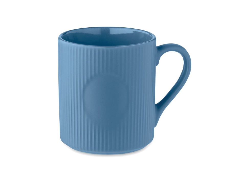 RIBMUG - Tazza in ceramica a coste 340 m