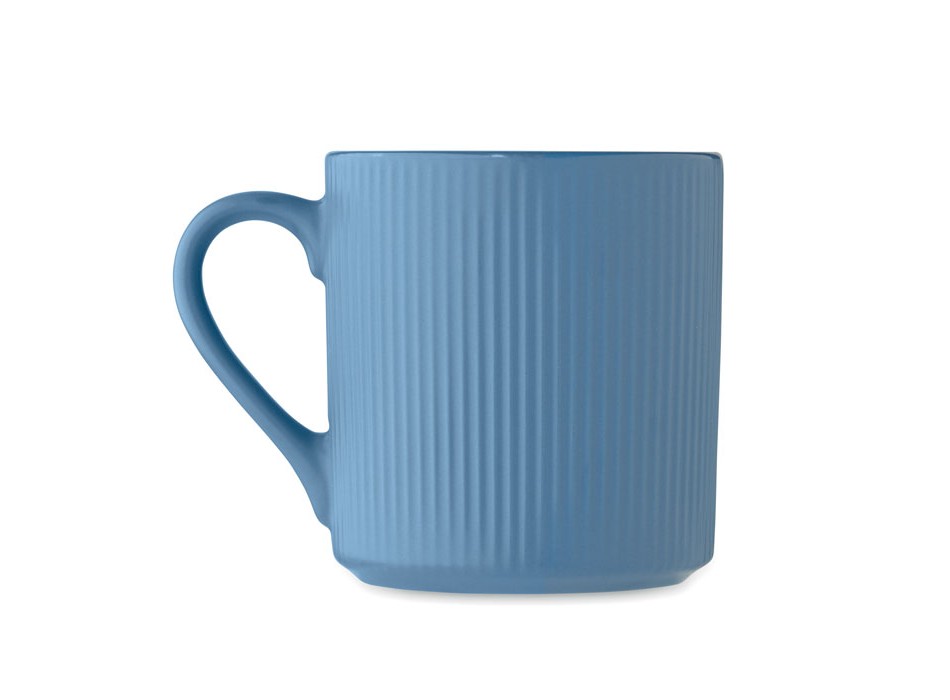 RIBMUG - Tazza in ceramica a coste 340 m