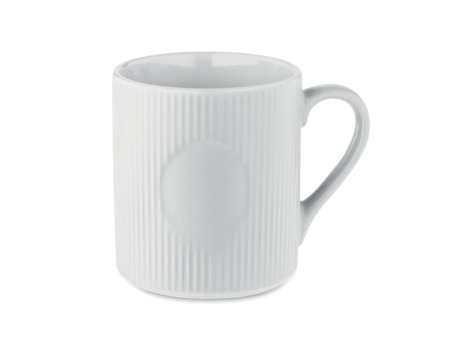 RIBMUG - Tazza in ceramica a coste 340 m
