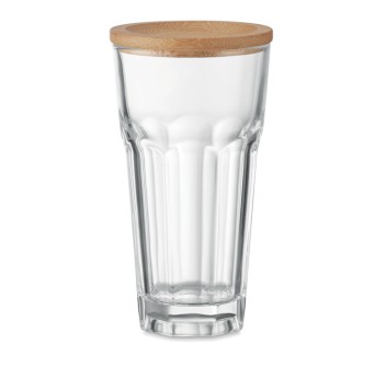 SEMPRE - Bicchiere con tappo in bamboo