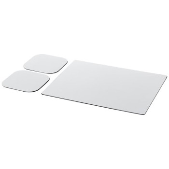 Set Brite-Mat® 3 con tappetino per mouse e sottobicchieri