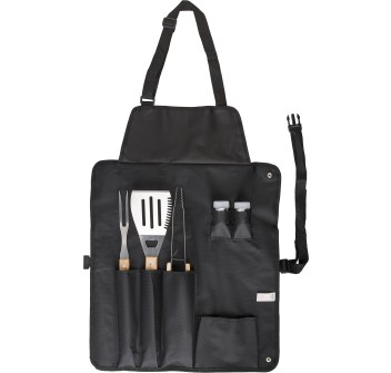 Set da barbecue in acciaio inox Hugo