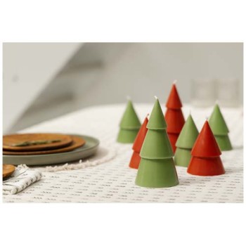 Set di due Candele a forma di albero di Natale - formato medio Originalhome