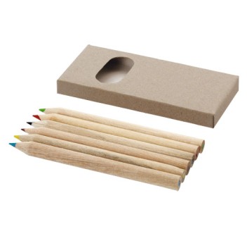 Set di matite per disegnare/colorare da 6 pezzi Artemaa