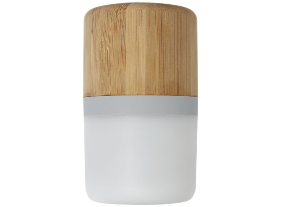 Speaker Bluetooth® in bambù Aurea con luce 