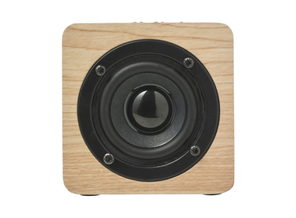Speaker wireless, singolo altoparlante, in legno