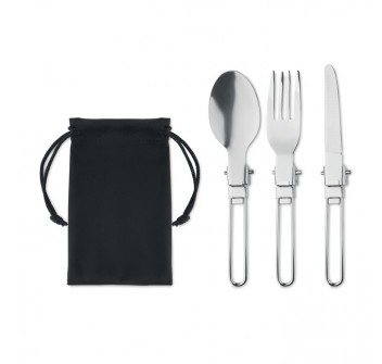 STAPI SET - Set 3 pz posate da campeggio