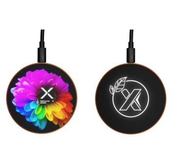 Stazione di ricarica wireless in legno SCX.design W13 da 10 W