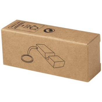 Supporto per telefono in bambù con portachiavi Bosona