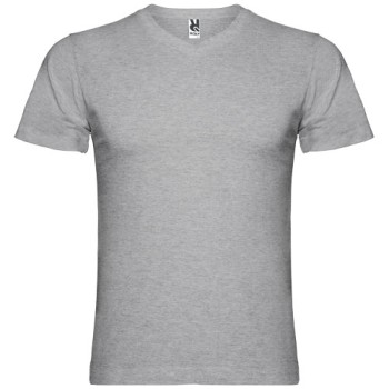 T-shirt a maniche corte con scollo a V da uomo Samoyedo