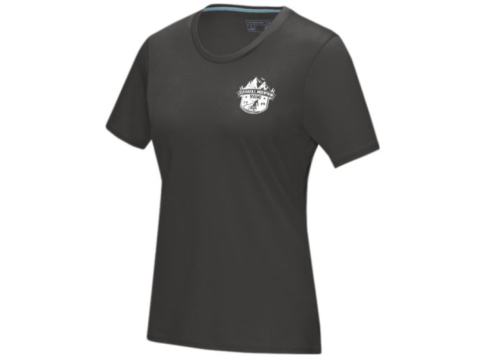 T-shirt Azurite a manica corta da donna in tessuto organico