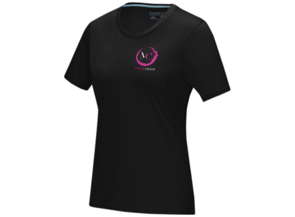 T-shirt Azurite a manica corta da donna in tessuto organico