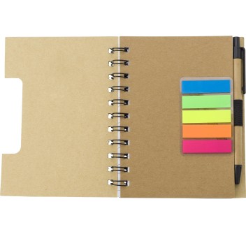 Taccuino effetto bamboo con penna a sfera Niall