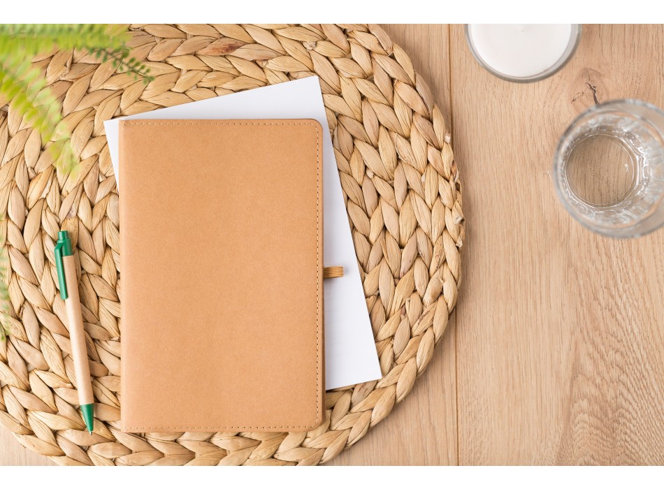 Taccuino in carta kraft lavata Johanna