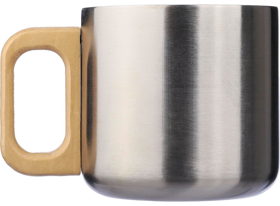 Tazza a doppia parete in acciaio inox riciclato 400 ml Dwight