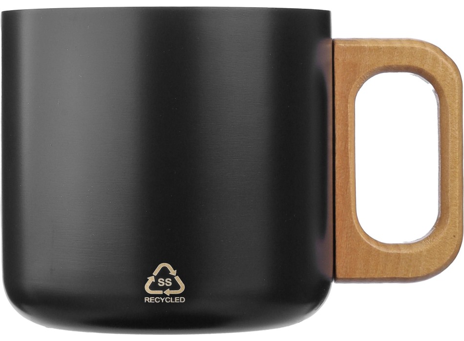 Tazza a doppia parete in acciaio inox riciclato 400 ml Dwight