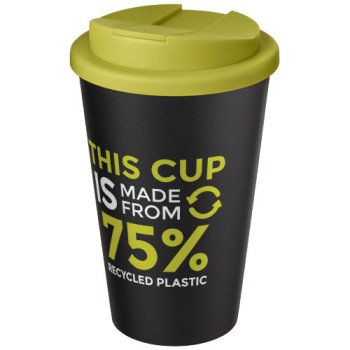 Tazza Americano® Eco da 350 ml in materiale riciclato e con coperchio ermetico