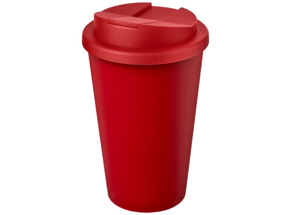 Tazza Americano® Eco da 350 ml in materiale riciclato e con coperchio ermetico