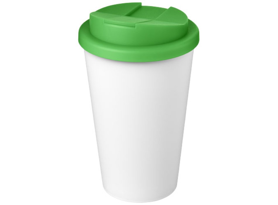 Tazza Americano® Eco da 350 ml in materiale riciclato e con coperchio ermetico