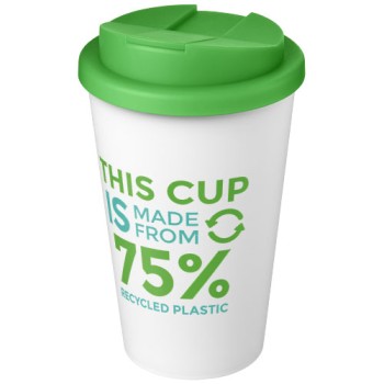 Tazza Americano® Eco da 350 ml in materiale riciclato e con coperchio ermetico