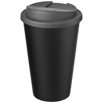 Tazza Americano® Eco da 350 ml in materiale riciclato e con coperchio ermetico