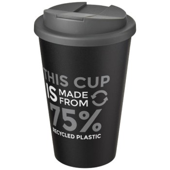 Tazza Americano® Eco da 350 ml in materiale riciclato e con coperchio ermetico