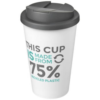 Tazza Americano® Eco da 350 ml in materiale riciclato e con coperchio ermetico