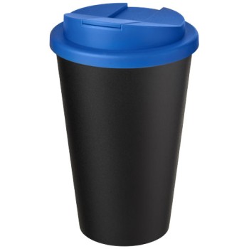 Tazza Americano® Eco da 350 ml in materiale riciclato e con coperchio ermetico