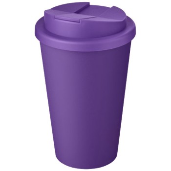 Tazza Americano® Eco da 350 ml in materiale riciclato e con coperchio ermetico
