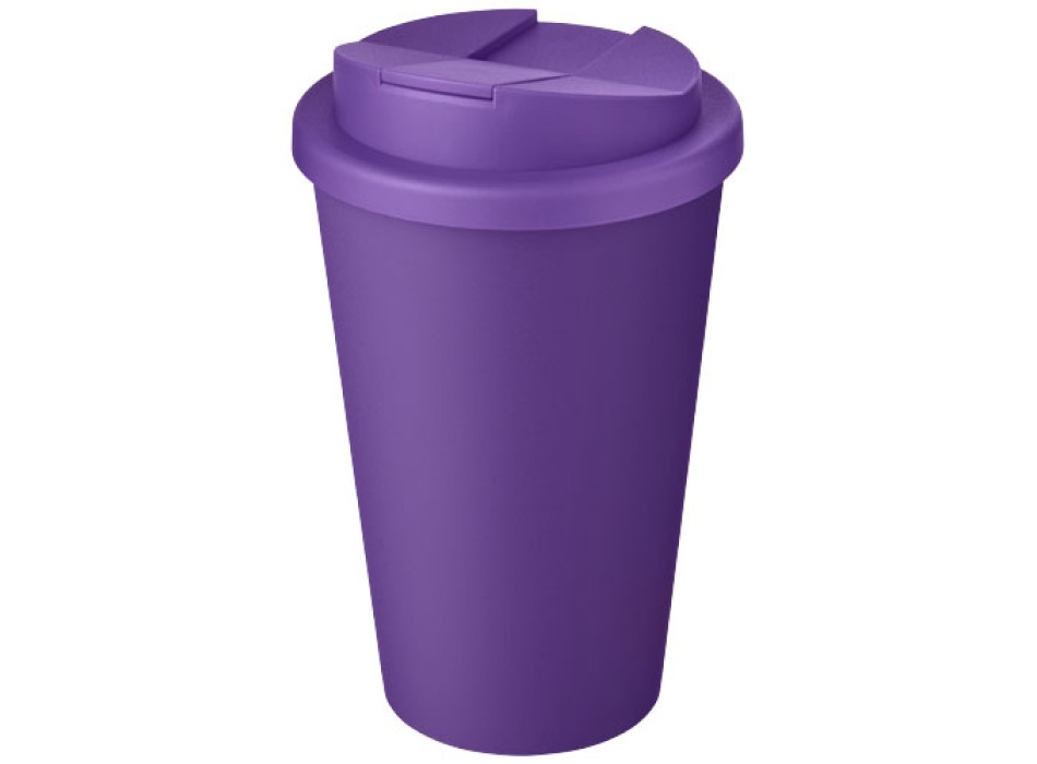 Tazza Americano® Eco da 350 ml in materiale riciclato e con coperchio ermetico