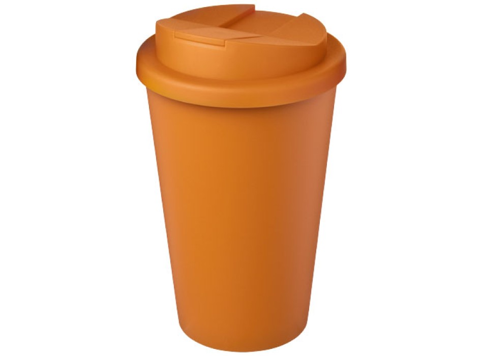 Tazza Americano® Eco da 350 ml in materiale riciclato e con coperchio ermetico