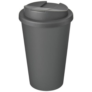 Tazza Americano® Eco da 350 ml in materiale riciclato e con coperchio ermetico