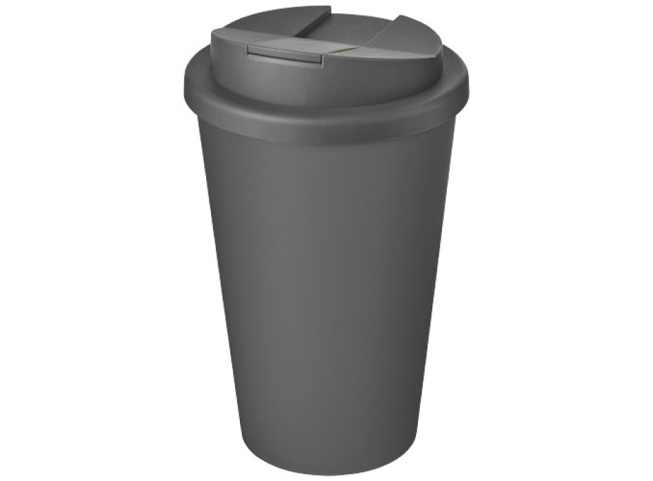 Tazza Americano® Eco da 350 ml in materiale riciclato e con coperchio ermetico